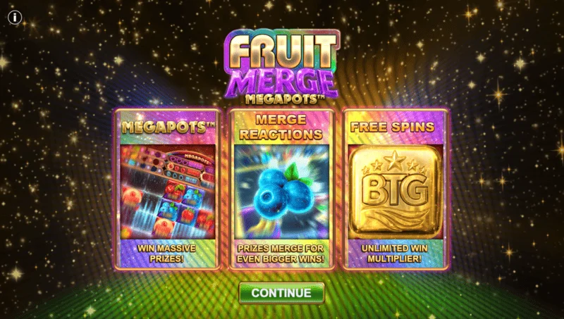 Fruit Merge Megapots - bonus igra sa Megapot Coin-om